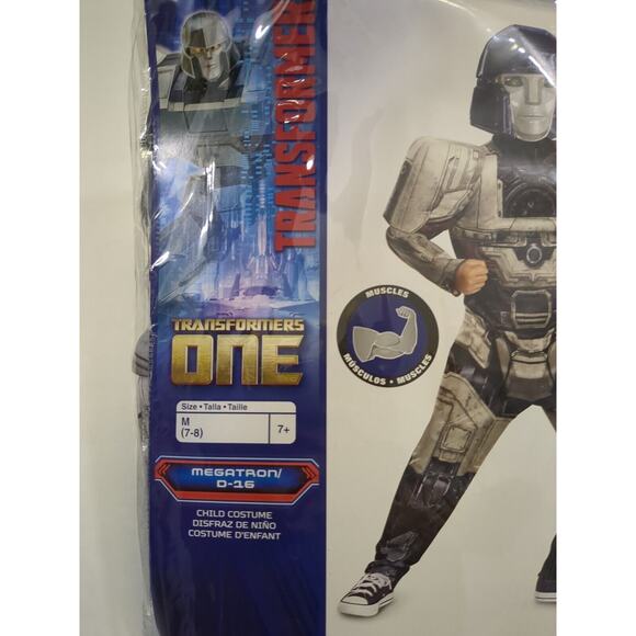 Transformers Costume Kids Size Medium 7 - 8 Megatron D 16 Halloween Cosplay - Picture 3 of 7